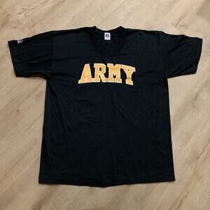 Vintage 90s Russell Athletic Army Football Black Knights Player #32 T-Shirt XL